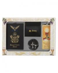  BOY\'S DELUXE FIRST COMMUNION 6 PIECE GIFT SET 
